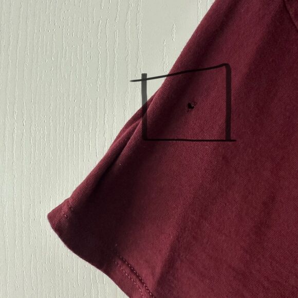 Harvard University Graduate College‎ School Crest Stitched T-Shirt Burgundy XXL - Picture 3 of 6